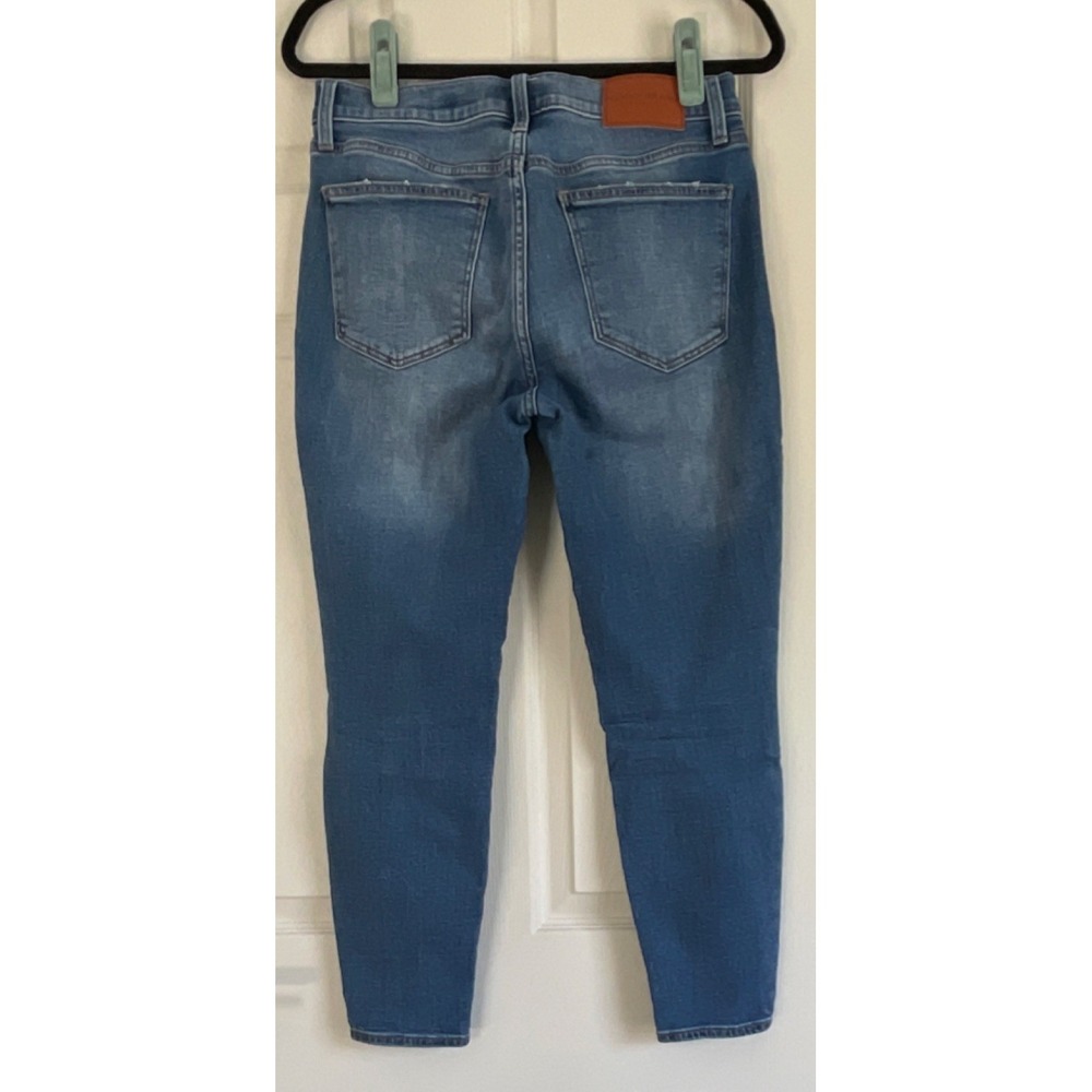 Lucky Brand Ava Mid Rise Skinny Ankle Jeans Blue Denim Stretch Women's 10 - Picture 11 of 15